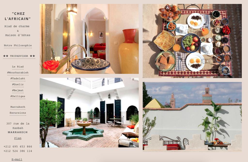 Riad Chez L'Africain Μαρακές Εξωτερικό φωτογραφία